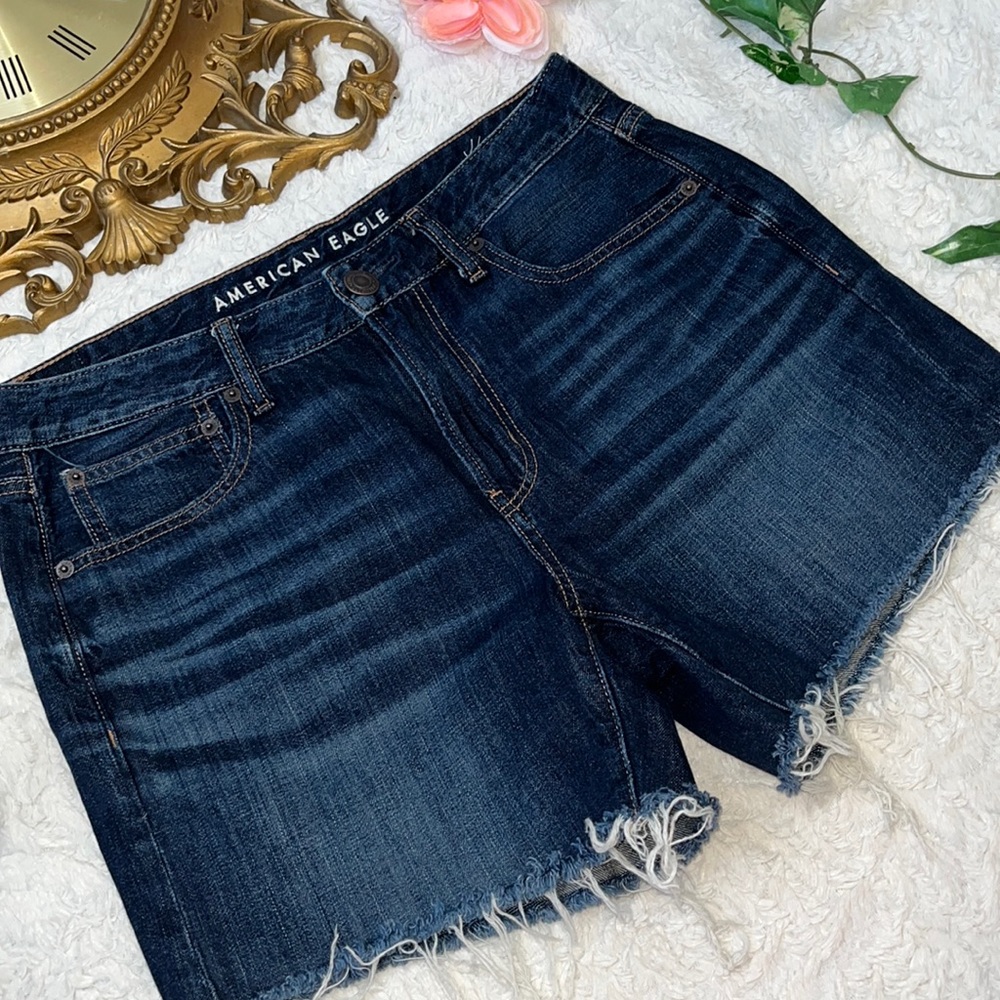 American Eagle Tom Girl MIDI Shorts